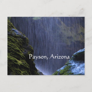 peace in the falls postcard Payson, Arizona
