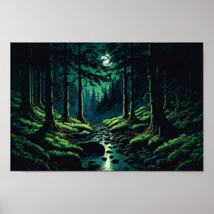 Peace in the Forest Poster
