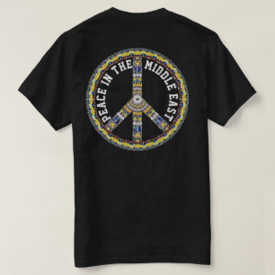 PEACE IN THE MIDDLE EAST - GEOMETRIC BUTTERFLY T-Shirt
