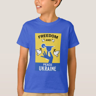 Peace In The Ukraine - Love And Support T-Shirt