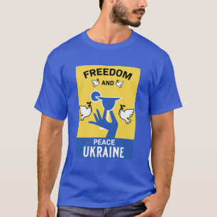 Peace In The Ukraine - Love And Support  T-Shirt