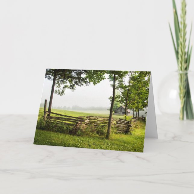 Peace in the Valley Card (Front)