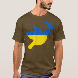 Peace in Ukraine Dove Tshirt for Women Men Ukraini