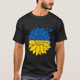 Peace In Ukraine For Ukrainian Flag T-Shirt
