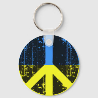 Peace In Ukraine Key Ring