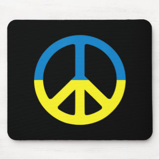 Peace in Ukraine Stand with Ukraine Support for Uk Mouse Mat