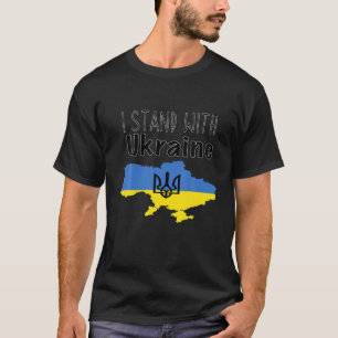 Peace In Ukraine Stand With Ukraine Support For Uk T-Shirt