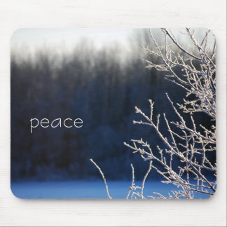 Peace in Winter Mouse Mat