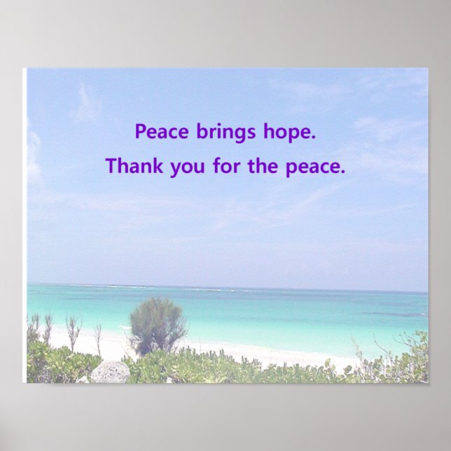 Peace Inside Poster (Front)