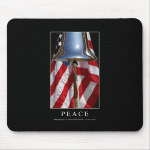 Peace: Inspirational Quote 1 Mouse Mat