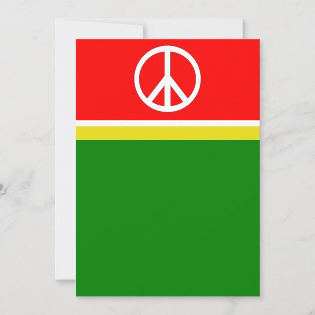 Peace Invitation (Front)