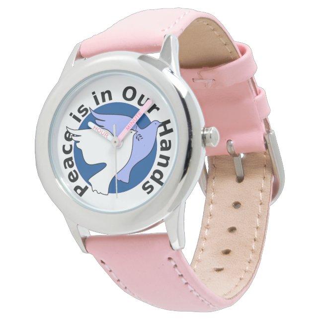 PEACE IS IN OUR HANDS WATCH (Angled)