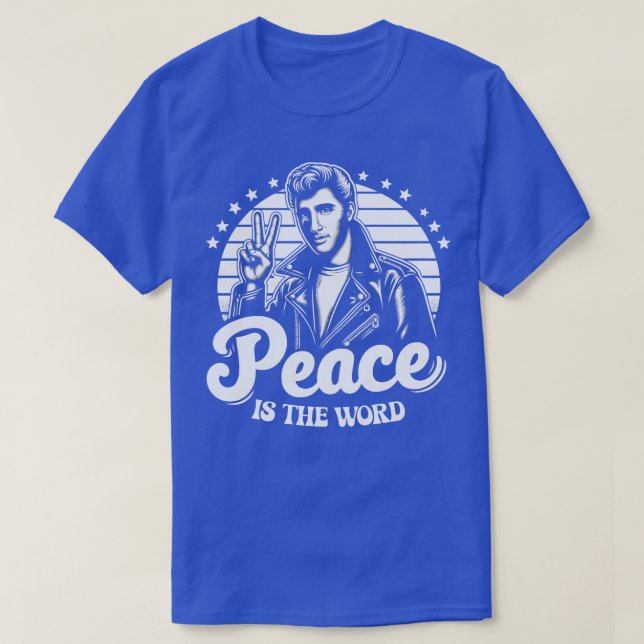 Peace is the Word T-Shirt (Design Front)