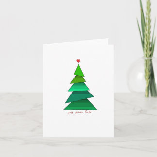 Peace Joy and Love Holiday Card