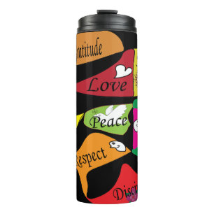 Peace,Joy and Love Thermal Tumbler