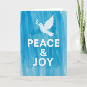 Peace & Joy Holiday Card