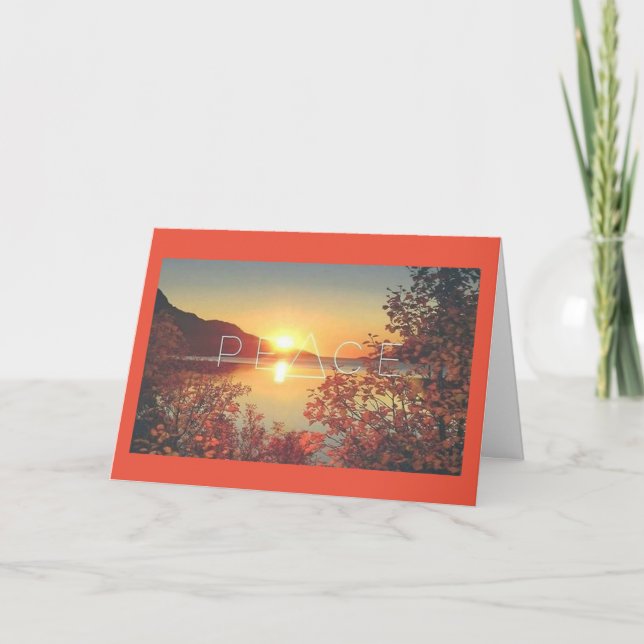 PEACE, JOY, LOVE & LAUGHTER Card (Front)