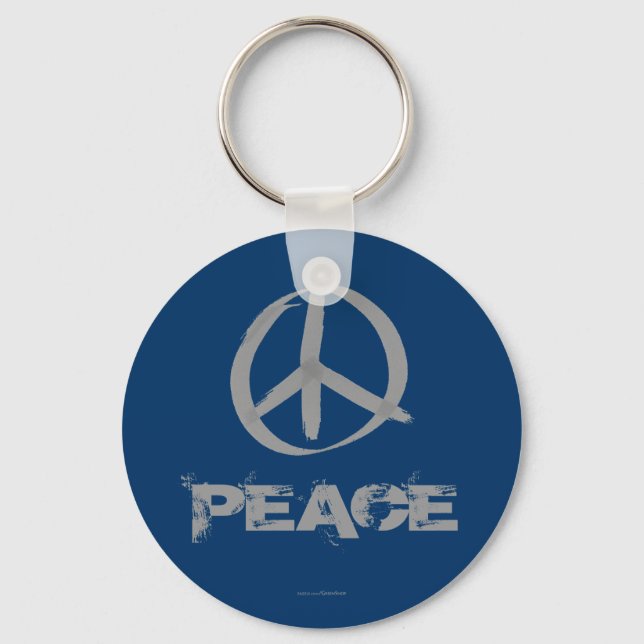 Peace Key Ring (Front)