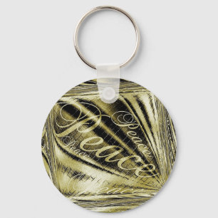 PEACE KEY RING
