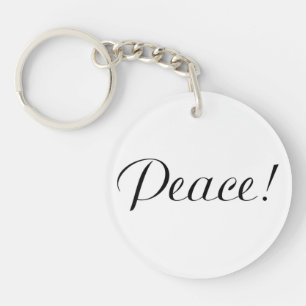PEACE KEY RING