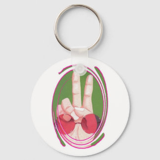 peace key ring