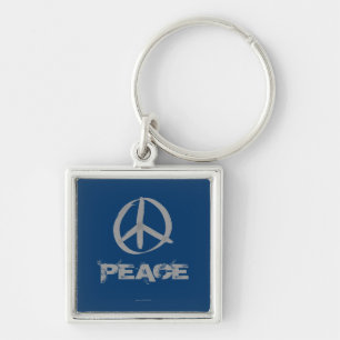 Peace Key Ring