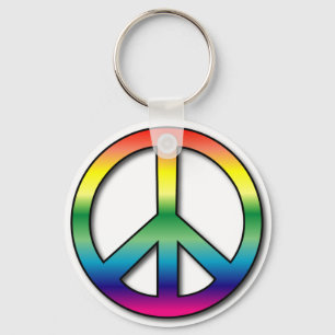 Peace Keychain