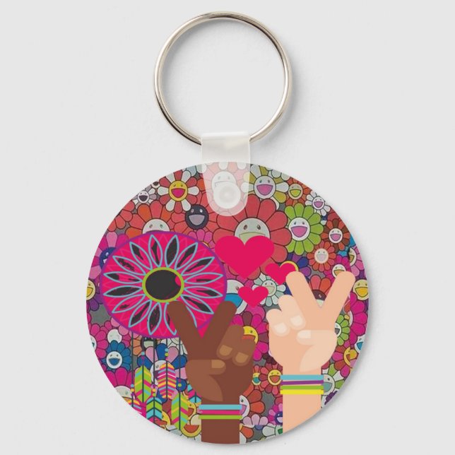 Peace Keychain (Front)