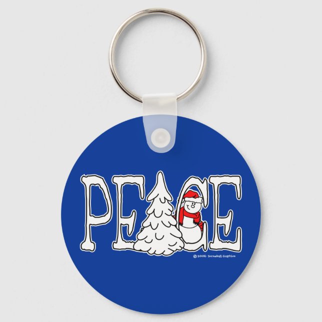 Peace Keychain (Front)