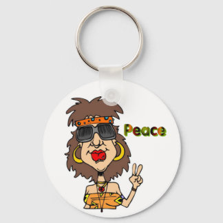 Peace keyring
