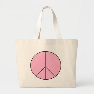 PEACE LARGE TOTE BAG