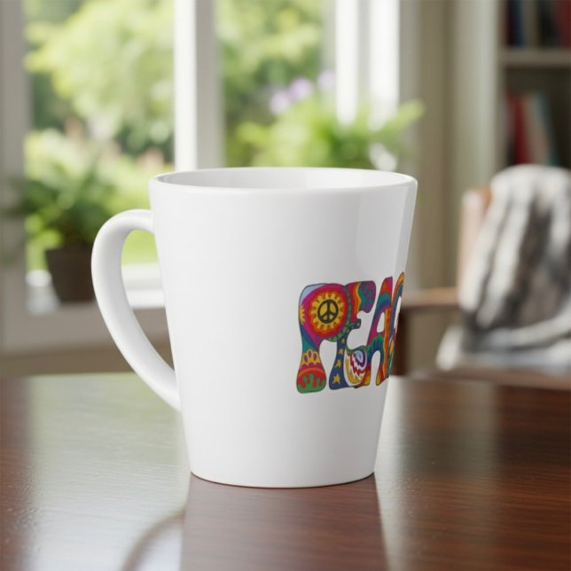Peace Latte Mug (Creator Uploaded)