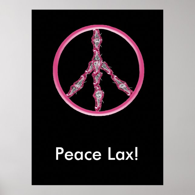 Peace Lax! Poster (Front)