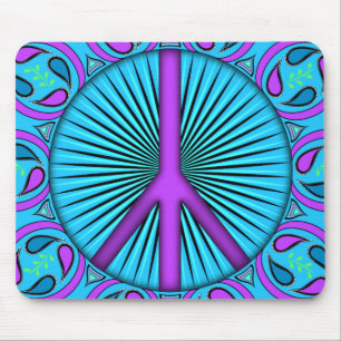 Peace ~ Leaf Mouse Mat