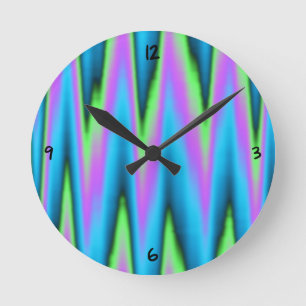 Peace ~ Leaf Round Clock