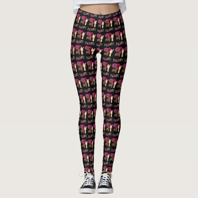 Peace Leggings (Front)