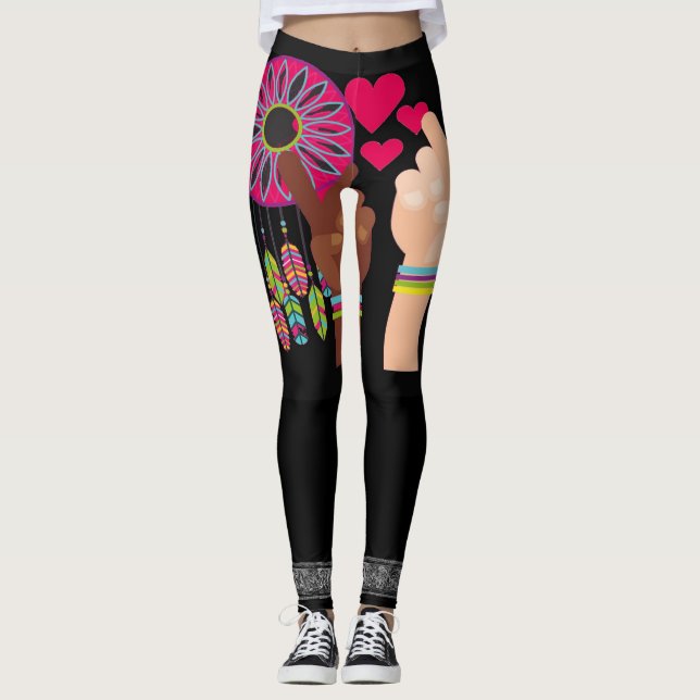 Peace Leggings (Front)