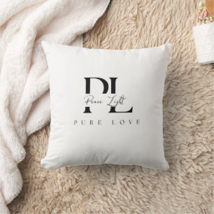 “Peace Light – Pure Love Logo Cushion
