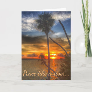 Peace Like a River note card