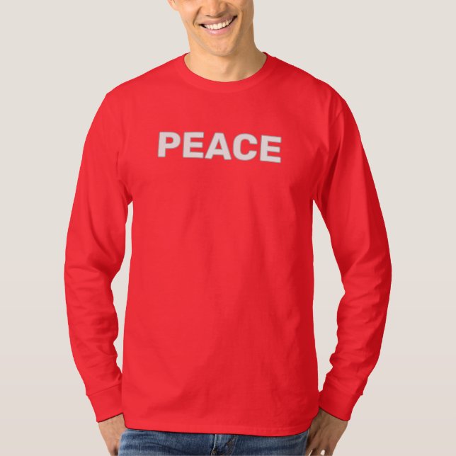 PEACE Logo  T-Shirt (Front)