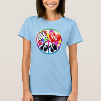 Peace Love 1970 Shirt