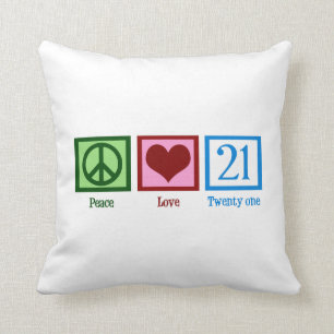 Peace Love 21 Cushion
