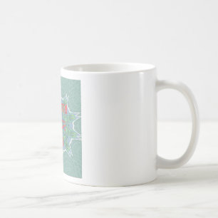 Peace, Love, and African Print Coffee Mug