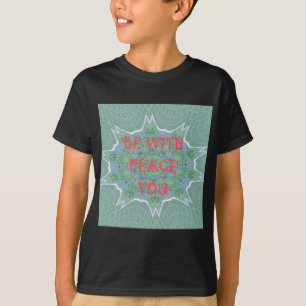 Peace, Love, and African Print T-Shirt