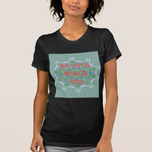 Peace, Love, and African Print T-Shirt