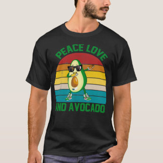 Peace Love and Avocado T-Shirt
