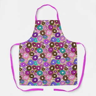Peace Love and Doughnuts Apron