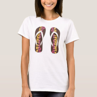 PEACE LOVE AND FLIP FLOPS shirt