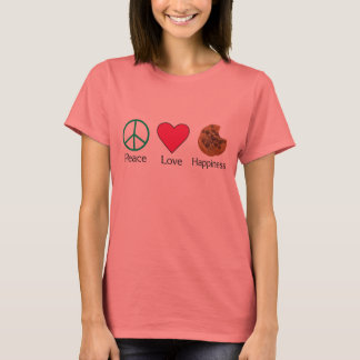 Peace Love and Happiness 2 T-Shirt