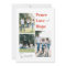 Peace Love And Hope Flat Holiday Card